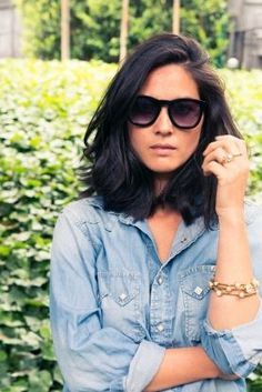 Short Hairstyles For Thick Hair, Olivia Munn, Shoulder Length Hair Cuts, Round Face Haircuts, Haircut For Thick Hair, Long Bob, Hair Envy, Shoulder Length Hair, Face Shape