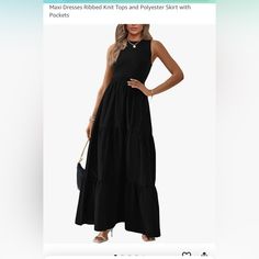 Nwot Cute Black Maxi Dress With Pockets Maxi Dress With Pockets, Target Dresses, Long Black Dress, Black Maxi, Dress With Pockets, Long Black, Black Maxi Dress, Cute Black, Black Dress