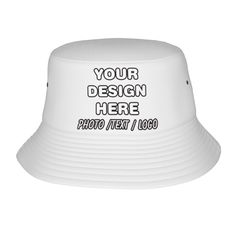 PRICES MAY VARY. Custom Hats: Select the hat color and click "Customize Now" to add text, slogan, name, team name, logo, image or anything you can think of to make your own hat! High quality: Customized bamboo hats are made of cotton, lightweight, comfortable, and foldable, especially suitable for daily activities in the sun. High quality cotton fabric can protect the scalp from sunlight. Fashionable hats are easy to store, carry, store, package, and save space. Unique Bucket Hat Design：Custom h Adjustable Bucket Hat With Letter Print For Outdoor, Adjustable Outdoor Bucket Hat With Letter Print, Customizable Bucket Hat One Size, Customizable Bucket Hat, One Size Fits Most, Customizable One Size Bucket Hat, Customizable Bucket Hat One Size Fits Most, Personalized Adjustable Bucket Hat, Customizable Bucket Hat, Customizable White Hats For Sports Events