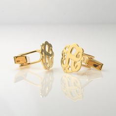 Our stylish cufflinks is one of a kind. It consists of script lettering in which you can select up to two initials to be monogrammed. It is made in sterling silver and also has the option to be made in 14K Gold over Sterling Silver as well. It measures 0.625” in diameter. Monogram instructions: The way you enter the initials in the monogram boxes is the way it will appear on your product (in the same order). Monogram Box, Monogrammed Cufflinks, Leather Kits, Swarovski Heart, Script Monogram, Initial Monogram, Middle Name, Gold Cufflinks, Diffuser Necklace