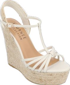 Spring T-strap Platform Heels, Summer T-strap Wedge Sandals, Spring Platform T-strap Heels, Spring Wedge Sandals With Heel Strap And T-strap, Summer T-strap Platform Sandals, Spring T-strap Wedge Sandals, Synthetic T-strap Wedge Sandals For Spring, Spring T-strap Synthetic Wedge Sandals, Spring T-strap Platform Wedge Sandals