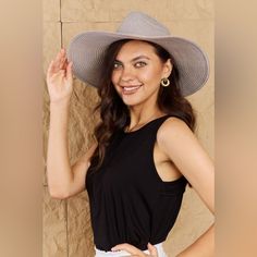 This Hat Combines Classic Design With Modern Flair, Making It A Must-Have For Fashion-Forward Individuals. This Hat Features A Wide Brim That Provides Excellent Sun Protection, Keeping You Shaded And Cool On Those Sunny Days. Made From High-Quality Straw Material, It Offers Breathability And Ensures Durability, Making It Suitable For Both Casual Outings And Formal Occasions. Features A Wide Brim That Provides Excellent Sun Protection, Keeping You Shaded And Cool On Those Sunny Days. Made From Hi Chic Summer Dresses, Casual Beach Wear, Straw Fedora Hat, Straw Fedora, Braided Rope, Leopard Pattern, Brim Hat, Fedora Hat, Bold Fashion