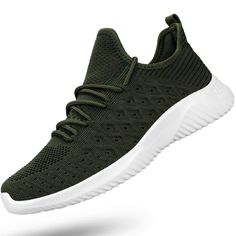 PRICES MAY VARY. Ultra Breathable & Lightweight - Feethit mens sneakers uppers are made of breathable material, there are thousands of densely ventilated holes in the upper that provide you with ultra lightweight support and breathability. and the lining of the sneakers is reinforced with soft foam to make you more comfortable wearing. Mens Slip On Shoes - Feethit slip on sneakers are designed for more effective shoes-wearing experience, you will no longer need to lace up your shoes, and the ela Durable Sporty Low-top Sneakers, Green Casual Sneakers For Gym, Green Synthetic Slip-on Sneakers For Sports, Green Breathable Low-top Slip-on Sneakers, Green Lace-up Sneakers For Gym, Durable Synthetic Sporty Sneakers, Durable Mesh Sporty Sneakers, Green Slip-resistant Lace-up Running Shoes, Low-top Durable Running Shoes