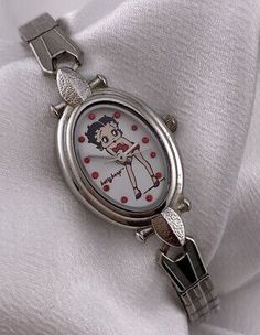 Vintage Valdawn Iconic Betty Boop Cartoon Face Dial Dainty Chic Watch Sexy Lady  | eBay