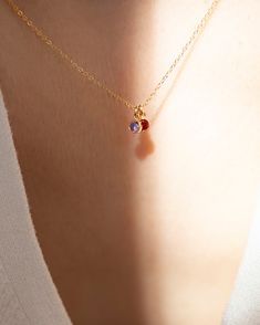 Dainty birthstone necklacePerfect way to cherish family members & loved ones.Made with 14k gold filled.- Sterling silver or 14k gold filled- 3mm CZ birth stone bezel Cute Simple Necklaces For Girlfriend, Two Birthstone Jewelry, Dainty Everyday Jewelry, Everyday Birthstone Necklace With Delicate 14k Gold Chain, Dainty Everyday Birthstone Necklace With Delicate Chain, Dainty Tiny Birthstone Necklace For Gift, Dainty 14k Gold Birthstone Necklace, Delicate Everyday Birthstone Gemstone Necklace, Delicate Birthstone Necklace With Gemstone