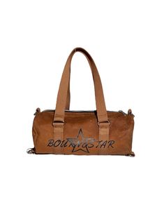 Stand out from the crowd with our Bournestar™ Duffle Bag. Made from 2 layers of heavyweight denim, making it soft to the touch and durable. With a spacious interior and 2 side pockets this bag fits all the essentials - perfect for day to day life. Wear with a pair of our sweats or any outfit of your choice. Functional Everyday Brown Bags, Functional Brown Satchel For Everyday, Brown Duffle Bag With Removable Pouch For Daily Use, Brown Shoulder Duffle Bag For Everyday Use, Versatile Brown Canvas Bag For Everyday, Trendy Duffle Bag For Daily Use With Pockets, Versatile Everyday Brown Canvas Bag, Trendy Brown Canvas Bag For Everyday Use, Trendy Everyday Shoulder Duffle Bag