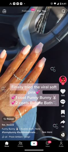 Funny Bunny Coffin Acrylic Nails, Bubble Bath Coffin Acrylic Nails, Sns Summer Nails Colors, Clear Sns Nails, Soft Coffin Nails, Bubble Bath Acrylic Nails, Summer Nails Sns, Bubble Bath Nails, Fly Nails