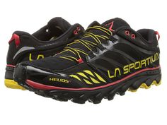 La Sportiva Helios SR Technical Running Shoes With Vibram Sole For Light Sports, Dynamic Running Shoes With Vibram Sole For Light Sports, Lace-up Trail Running Shoes For Light Sports, Dynamic Lace-up Trail Running Shoes For Light Sports, Dynamic Trail Running Shoes With Shock Absorption, Technical Low-top Trail Running Shoes With Shock Absorption, Athleisure Running Shoes With Shock Absorption For Trail, Sporty Walking Shoes With Vibram Sole For Trail Running, Sporty Breathable Trail Running Shoes