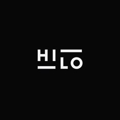 HiLo _ Untitled Paris Logo Intelligent, Typographie Logo, Clever Logo Design, Typo Logo Design, Urban Logo, Streetwear Logo, Typographic Logo Design, Clever Logo