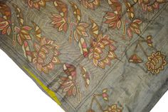 About this item Vintage Indian West Bengal Saree 100% Pure Silk Tie & Dye Sari Kantha What A Beautiful Masterpiece Of A Saree. Base Fabric Is 100% Pure Silk In Cream Color With Amazing Tie And Dye Work. All Over Saree Adorned With Floral And Paisley Design With Multi Color Thread Work. Traditional Kantha Work Is The Highlight Of The Saree. Kantha : Kantha Is A Hand Embroidery Style Traditionally Practiced By Rural Womenfolk In State Of West Bengal. Kantha Embroidery Is Recognized By Running Spring Zari Work Saree, Fitted Bohemian Saree With Embroidery, Traditional Blouse Piece For Spring, Spring Embroidered Fitted Saree, Fitted Bohemian Embroidered Saree, Spring Embroidered Raw Silk Traditional Wear, Traditional Silk Blouse Piece For Spring, Embroidered Tussar Silk Blouse Piece With Multicolor Embroidery, Bohemian Embroidered Art Silk Blouse Piece