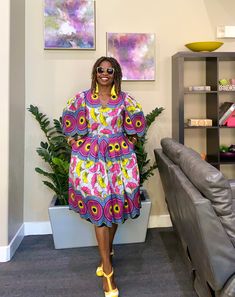 Meet Ankara summer dress in a colorful fit and flare style. Our African dress is a unique pink cotton dress that is cut to flatter all shapes and sizes and comes with side seam pockets too! This Ankara summer dress will be specially handcrafted for you upon purchase.  We appreciate your including your bust, waist, and hip measurements at checkout otherwise, we will use the measurements listed with the size you selected. MEASUREMENT GUIDE: See Inserted pics ❇️ Fabric Care: 100% Cotton (no stretch)  Treat gently, machine wash cold or hand wash, air dry 📦 SHIPPING: Worldwide 🔸Please allow 1-7 days for processing  🔸Shipping Method, 2-5 days USPS First Class (domestic) 🔸International-6-10 days  🔸Expedited shipping available at checkout 🔸You will be emailed tracking info after the order is Multicolor Cotton A-line Midi Dress, Multicolor A-line Cotton Midi Dress, Pink Cotton A-line Dress, Pink Cotton Midi Dress, Pink A-line Midi Dress Summer Style, Pink A-line Midi Dress For Summer, Pink A-line Summer Midi Dress, Pink Cotton Knee-length Dress, Pink A-line Sundress Midi Dress