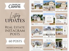 real estate instagram post templates