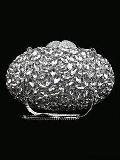 BagForLove - Glamorous Rhinestone Mini Box Chain Bag - Ideal for Weddings Silver Bag, Silver Bags, Mini Box, Word Wrap, Chain Bag, Box Bag, Prom Party, Box Chain, Chain Bags