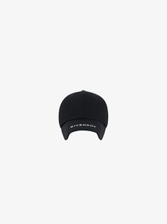 GIVENCHY embroidered cap in twill - black | Givenchy US Luxury Hats With Logo Patch And Curved Brim, Luxury Visor Baseball Cap For Streetwear, Luxury Streetwear Baseball Cap, Luxury Baseball Cap For Streetwear With Visor, Luxury Black Baseball Cap With Curved Bill, Luxury Black Curved Bill Baseball Cap, Luxury Curved Visor Hat For Streetwear, Luxury Baseball Cap For Streetwear, Classic Baseball Cap With Logo Patch