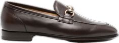 Business Leather Shoes With Horsebit Detail, Leather Business Shoes With Horsebit Detail, Leather Horsebit Shoes For Business, Leather Horsebit Business Shoes, Timeless Leather Loafers With Horsebit Detail, Leather Loafers With Horsebit Detail For Workwear, Calf Leather Loafers With Horsebit Detail For Work, Calf Leather Horsebit Loafers For Work, Office Slip-on Loafers With Horsebit Detail