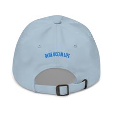 Help raise awareness about the healing powers of the ocean with our signature Healing Wave design. This one's got a low profile with an adjustable strap and curved visor.• 100% chino cotton twill• Unstructured, 6-panel, low-profile• 6 embroidered eyelets• 3 ⅛” (7.6 cm) crown• Adjustable strap with antique buckle $1 from every item purchased is donated to the International Surf Therapy Organization (ISTO).This product is made especially for you as soon as you place an order, which is why it takes us a bit longer to deliver it to you. Making products on demand instead of in bulk helps reduce overproduction, so thank you for making thoughtful purchasing decisions! Size guide A (inches) B (inches) C (inches) D (inches) One size 23 ⅝-24 ⅜ 4 ¾ 2 ¾ 7 ½ Vintage Beach Hat With Curved Bill, Vintage Curved Bill Beach Hat, Vintage Curved Bill Baseball Cap For Beach, Adjustable Light Blue Outdoor Hats, Vintage Adjustable Blue Baseball Cap, Vintage Blue Adjustable Baseball Cap, Light Blue Cotton Hat With Curved Brim, Vintage Blue Snapback Dad Hat, Blue Cotton Trucker Hat For The Beach