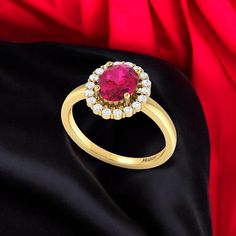 -----------------Description---------------- This delicate ruby silver ring is the perfect accessory for anyone who appreciates understated elegance. The slender band and minimalist setting allow the vibrant ruby to take center stage, making this ring a timeless choice for everyday wear. Why Choose Us: * Quality over Quantity: We prioritize exceptional craftsmanship and attention to detail, ensuring that every ring meets our high standards. * Sustainable Practices: We're committed to environment Yellow Gold Ruby Rings With Halo Design, Yellow Gold Ruby Halo Ring For Promise, Ruby Halo Ring For Promise Occasion, Ruby Halo Promise Ring, Fine Jewelry Ruby Birthstone Ring With Halo Setting, Ruby Birthstone Ring With Halo Setting, Fine Jewelry, Ruby Rings With Prong Setting For Anniversary, Ruby Ring With Prong Setting, Red Ruby Cluster Ring With Halo Design