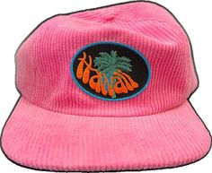 Pink 5-panel Snapback Hat For Streetwear, Pink Fitted Hat With Flat Brim, Retro Pink Cotton Hat, Pink Retro Flat Brim Hat, Retro Pink Hat With Flat Brim, Retro Pink Flat Brim Hat, Retro Pink Hat For Streetwear, Pink Snapback Hat For Streetwear With Flat Brim, Pink Flat Brim Trucker Hat For Streetwear