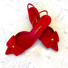 Gorgeous Salvatore Ferragamo Red Suede Low Heals Sandals. Size 8 Brand New And Never Worn. Salvatore Ferragamo Shoes, Ferragamo Shoes, Red Suede, Salvatore Ferragamo, Women's Shoes Sandals, Shoes Sandals, Women Shoes, Sandals, Brand New