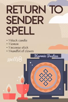 ▶️’Return to Sender’: Easy Karmic Justice Spell with Lemon – Spells8 Justice Spell, Karmic Justice, Banishing Spell, Revenge Spells, Return To Sender