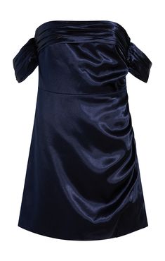 Strut in our show stopping Satin Paz Dress! Draped in Navy, this dress features beautiful details include off-the-shoulder sleeves and mini slit. Its soft, flowing texture and dreamy shade will have you feeling gorgeous and confident at your next night out. Fit Details Straight necklineLinedA-lineMini lengthOff the shoulder sleeve100% PolyesterDry Clean Only Imported Length: 26.5in/66.04cm, from top edgeMeasurements from size 4 Off The Shoulder Blue Dress, Fit Details, Price Match, Shoulder Sleeve, The Struts, Off The Shoulder, Night Out, Size 4, How Are You Feeling