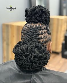 Dreadlock Wedding Hairstyles, Hair Braiding Styles, Loc Maintenance, African Hair Braiding, Braiding Hairstyles, Braiding Styles, Beautiful Black Hair