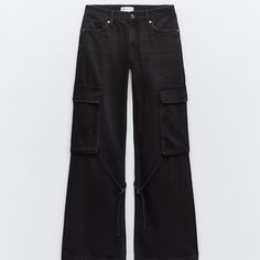 Brought For $59.90 Brand New Never Worn! With Tags Size 0 Jeans With Front Pockets, Black Cargo Jeans, Light Grey Dress, Floral Trousers, Embroidered Pants, Velvet Trousers, Raw Hem Jeans, Black Cargo, Tapered Pants