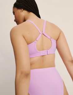 The bra that sold out twice before. The one bra everyone should have. Made with lightly molded cups for structure, shape and support that’s still comfy. Plus, a versatile scoop neckline and customizable straps so it always works with all your tops. | Knix The One&Only Scoop Bra® in Pink Lemonade Solid Sculpting Bra With Built-in Support, Supportive Light Support Push-up Bra, Solid Compressive Underwire Bra, Contoured Sports Bra With Removable Pads, Supportive Seamless Underwire Sports Bra, Supportive Full Cup Bra With Removable Pads, Underwire Sports Bra With Adjustable Straps For Workout, Full Coverage Nursing Bra With Adjustable Straps And Shaping, Push-up Nursing Bra With Light Support