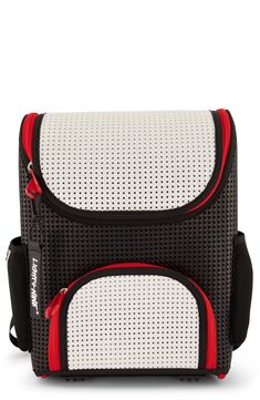 Your little one will be ready for school and random adventures in this customizable backpack sporting plenty of compartments for books, crafts and lunches. It's designed with a perforated material specifically meant to be embellished with DIY twist-on NIMIX attachments. Style Name:Light+Nine Perforated Backpack (Big Kid). Style Number: 6594548. Breathable Standard Backpack For Everyday Use, Functional Breathable Backpack, Black Breathable Backpack For Everyday Use, Black Everyday Backpack With Breathable Design, Black Breathable Backpack, Durable Black Backpack For School, Back To School Mesh Backpack For Students, Back To School Mesh Backpack, Breathable Black Backpack For School