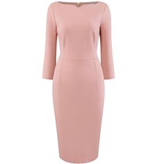 This dress can be a perfect addition to almost any outfit from formal to daily wear, great for work, meeting, office, businesses, work, party, cocktail, wedding, casual, daily dressing, etc. Pair with delicate necklace and heels for a chic office look. Comfortable and classic, this sheath dress is perfect on its own or as a layer under a blazer or jacket. Elegant Workwear Dress, 3/4 Length, Feminine Formal Dress With 3/4 Sleeves, Elegant 3/4 Length Workwear Dresses, Elegant 3/4 Length Dress For Work, Feminine 3/4 Sleeve Formal Dresses, Elegant 3/4 Length Work Dress, Elegant 3/4 Length Dress, Spring Sheath Bodycon Dress For Office Wear, Sheath Bodycon Dress For Office In Spring