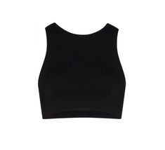 Cropped Tank High Neck Cotton, Polyester Solid Pattern Type Available In Sizes S,M,L Black Cropped Tank, Black Tank Top, Black Tank, Solid Pattern, Cropped Tank Top, Black Tank Tops, Crop Tank, Basic Tank, Basic Tank Top