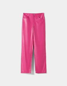 Pants Satin, Pants For Woman, Leather Coats, Pink Barbie, Biker Jackets, Leather Pants Women, Leather Shorts, Halloween Women