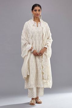 Buy Off White Kurta And Dupatta Floral & Sequins Straight Pant Set For Women by KORA Online at Aza Fashions. Off White Silk Anarkali Set With Dupatta, Transitional Cotton Silk Salwar Kameez With Naqshi, Elegant Salwar Kameez With Naqshi In Traditional Drape, Anarkali Silk Salwar Kameez In Off White, Off White Silk Anarkali Salwar Kameez, Elegant Wedding Palazzo Set With Naqshi, Elegant Unstitched Suit With Naqshi Straight Kurta, Silk Kurta With Naqshi For Wedding, Cotton Silk Salwar Kameez With Naqshi For Wedding