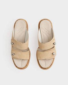 Back in heels this summer. Sommer is a single-strap wedge sandal made from soft Nappa leather with a cork-wrapped midsole and a molded memory foam footbed for unmatched comfort. rag & bone Women's High Heeled Sandal | Stone Beige Suede, 36.5 (also in 38.5,39.5,41) Footwear Sandals, Suede High Heels, Strap Wedge, Heeled Sandal, Goat Leather, Wedge Sandal, Nappa Leather, Womens High Heels, High Heel Sandals