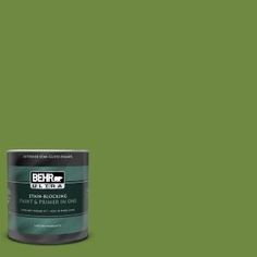 the behr paint is light blue with white trim