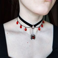 9mm thick velvet choker with stainless steel closings.  Availvable in 3 sizes with a 5cm(2 inch) extender chain in the back. Gothic Metal Choker As Gift, Handmade Choker Necklace For Halloween, Festival Choker With Adjustable Chain, Black Choker With Lobster Clasp As Gift, Red Choker Necklace With Lobster Clasp, Adjustable Gothic Choker Jewelry, Red Clavicle Chain Choker, Halloween Festival Choker Necklace, Adjustable Halloween Choker Gift