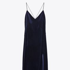 Feel Free To Ask Any Questions Before Purchase Elegant Blue Mini Dress For Night, Chic Blue Slip Dress For Night, Chic Night Midi Dress, Chic Night Dress With Spaghetti Straps, Chic Night Maxi Dress, Elegant Nighttime Spring Maxi Dress, Spring Night Midi Dresses, Zara Spring Night Dresses, Zara Denim Dress