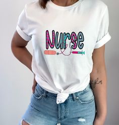 Nurse T-Shirt Cotton and Cotton Blends Unisex Sizing Memphis Tn, Nursing Tshirts, Star Shirt, Nursing, Gender Neutral, Adult Outfits, Cotton Blend, Tops & Tees, Ships