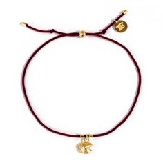 Jewelry // Fortune  Frame Adjustable Burgundy Bracelet, Dainty Chain, Fortune Cookie, Burgundy And Gold, Personalized Notes, String Bracelet, Jewelry Cleaner, Cuff Earrings, Gold Plated Silver