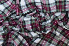 FabricLA | 100% Cotton Flannel Tartan Fabric | 60 inches Wide | Sold By The Yard | Blanket, Pillowcases, Quilting, Sewing, PJ, Shirt, Cloth - FabricLA.com Dress Fabrics, Tartan Fabric, Check Dress, Plaid Fabric, Flannel Fabric, Brushed Cotton, Dress Suits, Cotton Flannel, Plaid Flannel