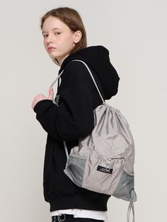 Composition : POLYESTER 100%Country of Origin : KOREA Gray Large Capacity Nylon Backpack, Large Capacity Gray Nylon Backpack, Gray Nylon Shoulder Bag For School, Gray School Bags With Pockets, Functional Gray Shoulder Bag For Outdoor Activities, Functional Gray Shoulder Bag For Outdoor, Multifunctional Gray Shoulder Bag, Gray Backpack For Daily Use, Versatile Gray Backpack For Travel