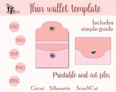 an image of a pink bag with buttons on it and instructions to make the pattern