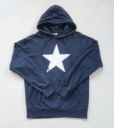 "Japanese brand BROWNY hoodie with big star printed and big pocket in front. Condition: Good used condition. 8/10 (lints at some parts) Weight: 460gm Size on Tag: M Measurements in inches (done with the item laying flat): Armpit to armpit: 20.5\" Length: 26\" Shoulder to shoulder: 20\" Sleeve length: 23.5\"  * Kindly check the measurement and do not rely on tag size. * Colours of pictures uploaded may slightly vary due to photographic lighting sources / monitor settings. * Item will be shipped w Cotton Sweatshirt With Star Patch For Streetwear, Oversized Cotton Hoodie With Star Print, Casual Oversized Hoodie With Star Print, Cotton Long Sleeve Sweatshirt With Star Patch, Star-shaped Cotton Sweatshirt For Winter, Oversized Cotton Sweatshirt With Star Print, Casual Hooded Hoodie With Star Print, Winter Cotton Sweatshirt With Star Print, Cotton Sweatshirt With Star Print And Relaxed Fit