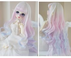 "Description of the size of the wig: ❤ 1/6 6-7\" (15.5-17cm Head Circumference) ❤ 1/4 7-8\" (17.5-19.5cm Head Circumference) ❤ 1/3 8-9\" (20-22.5cm Head Circumference ) ❤ 1/3 9-10\" (23-24.5m Head Circumference ) Include : Wig Only, not include the doll and other accessories! You can buy Head cover at this link (it can protecting head from wig color stain and fixing the wig on the head and make the wig more suitable for your doll.) https://www.etsy.com/listing/859565044/bjd-silicone-headcap-for- Wig Cute, Bjd Wig, Wig Curly, Long Hair Wigs, Doll Wig, Wig Color, Curly Hair Wig, Hair Net, Colored Wigs