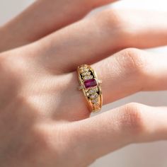 Ruby Ring, 14K Solid Gold Genuine Ruby Ring, Red Gemstone Ring for Women, July Birthstone Ring, Dainty Ruby Ring, Ruby Jewelry, Real Gold - Etsy Dainty Ruby Ring, Red Gemstone Ring, July Birthstone Ring, Fine Gold Jewelry, Jewelry Real, Ring Ruby, Bypass Ring, Red Gemstones, Ruby Jewelry