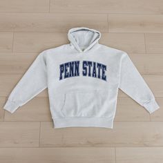 Bring the energy of the game to your wardrobe with our Penn State Nittany Lions oversized premium weight hoodie with ribbed cuff and waistband. Be the ultimate Penn State Nittany Lions fan with this versatile and trendy item. Collegiate Sports Hoodie With Moisture-wicking, Sports Event Hoodie Activewear, Gray Sports Hoodie With Letter Print, Athletic Heather Athleisure Hoodie For Sports, Athleisure Athletic Heather Hoodie For Sports, Athletic Heather Sweats For Streetwear, Athletic Heather Sportswear Hoodie For Gym, Athletic Heather Sporty Sweats For Streetwear, Sporty Athletic Heather Hoodie For Sports