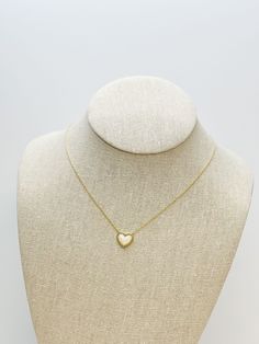 Gold Dipped 15.5-17.5 Chain Trendy White Heart Necklace With Clavicle Chain, Trendy Gold Jewelry With Heart Print, Trendy Heart Beads Necklaces, Trendy White Heart Necklace With Chain, White Double Heart Clavicle Chain Necklace, Trendy White Heart Necklace With Adjustable Chain, Trendy White Double Heart Jewelry, Trendy White Necklace For Valentine's Day, Adjustable Open Heart Necklace With Adjustable Chain