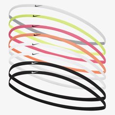 Nike Youth Skinny Headbands 8 Pack (Lateral - Front) Keep Hair Out Of Face, Nike Headbands, Nike Gear, Gear Accessories, Bath And Body Care, Nike Store, Hair Band, Elastic Band, Nike Women