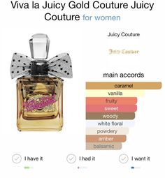 Juicy Couture Fragrance, Juicy Couture Gold Perfume, Juicy Couture Viva La Juicy Perfume, Viva La Juicy Gold Couture, Juicy Gold Couture, Gold Couture, Juicy Couture Perfume, Couture Perfume