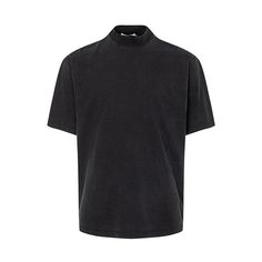 a black t - shirt on a white background